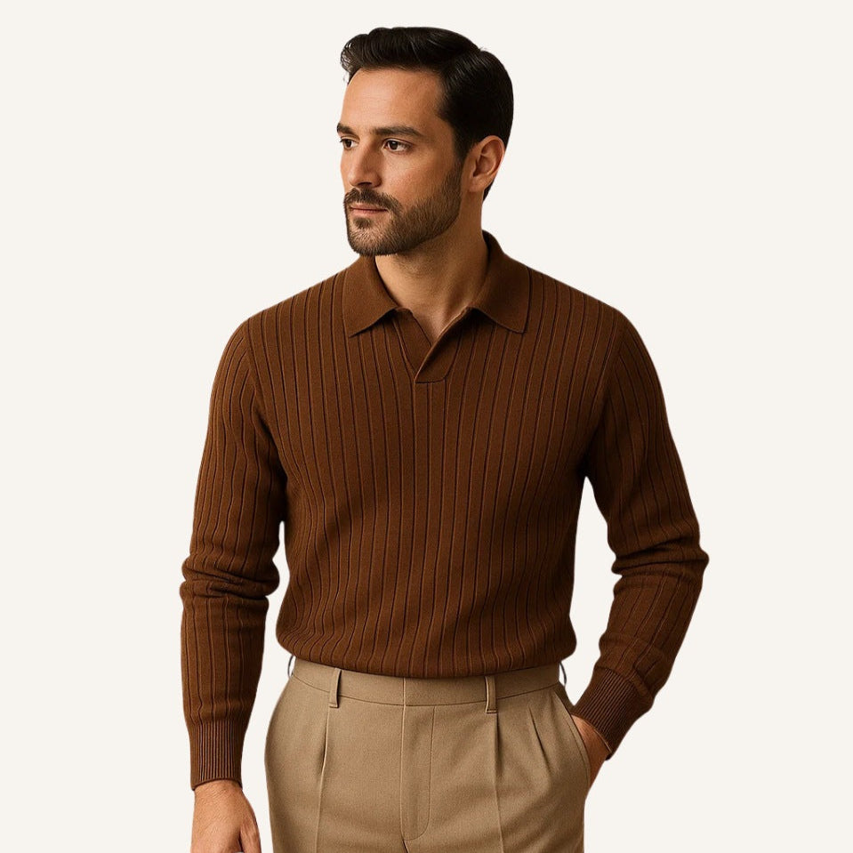 Pullover Nazionale Langarm Gerippt