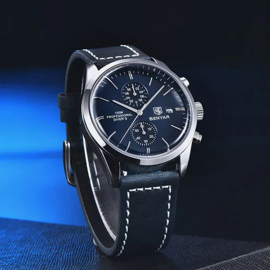 Horloge Klassiek Leer