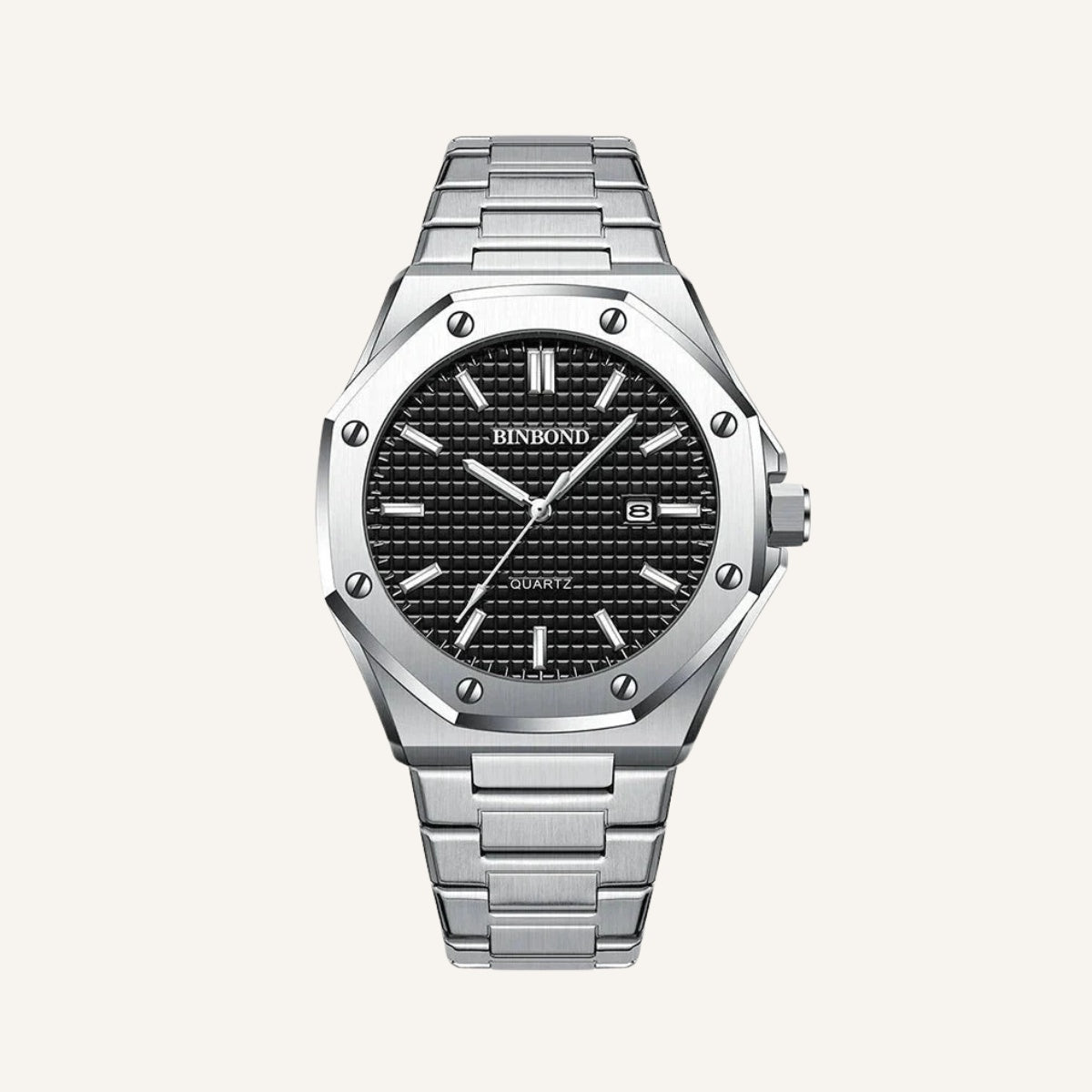 Uhr Blind Herren Silber