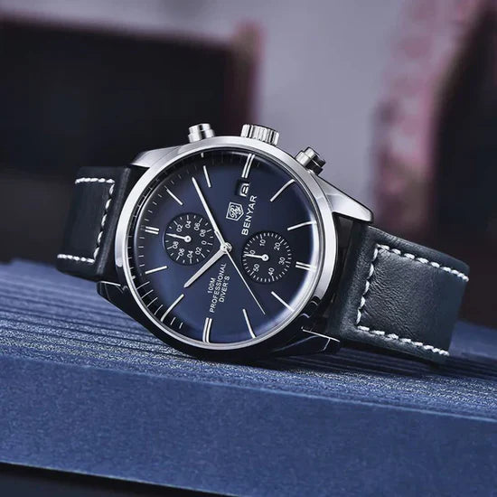 Horloge Klassiek Leer