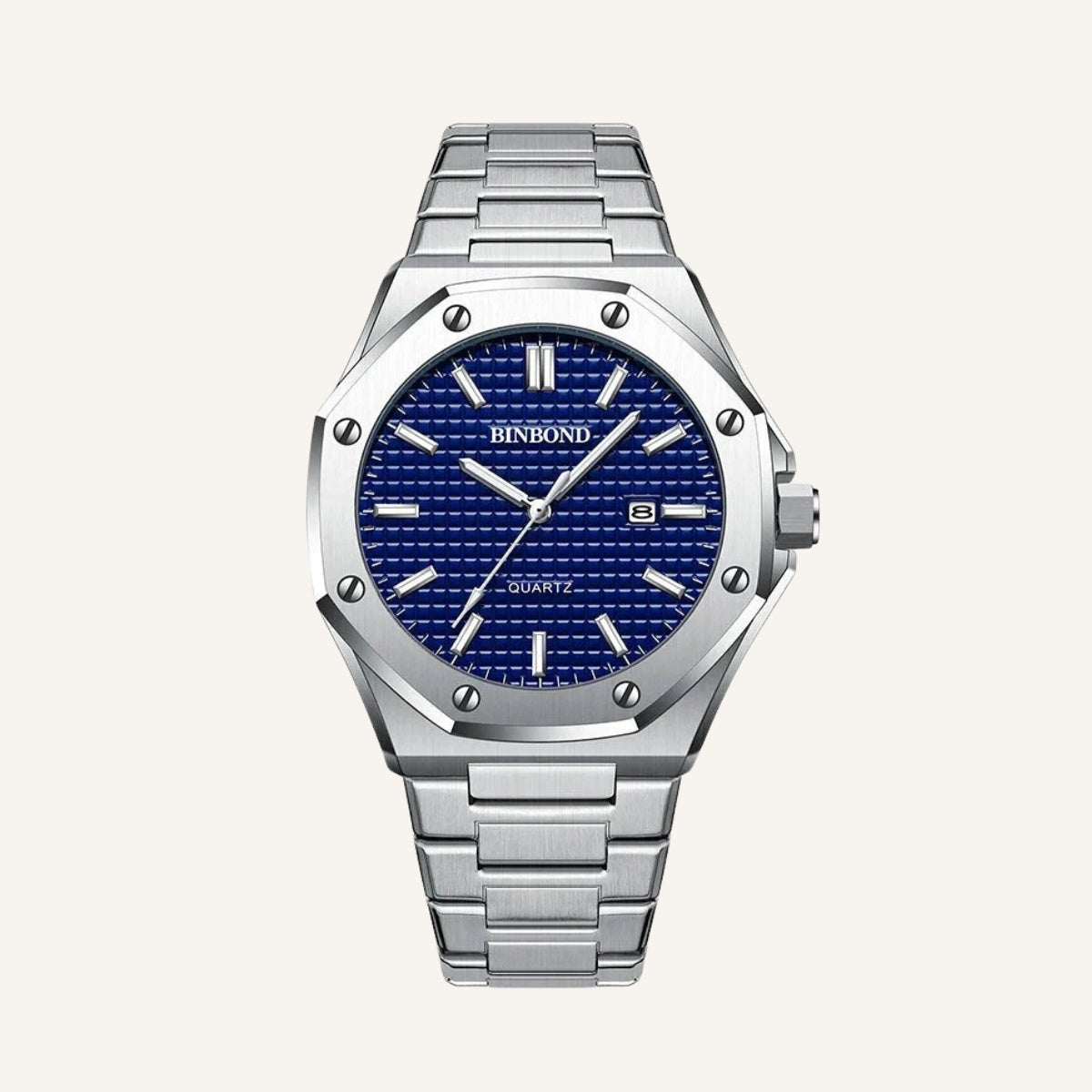 Uhr Blind Herren Silber