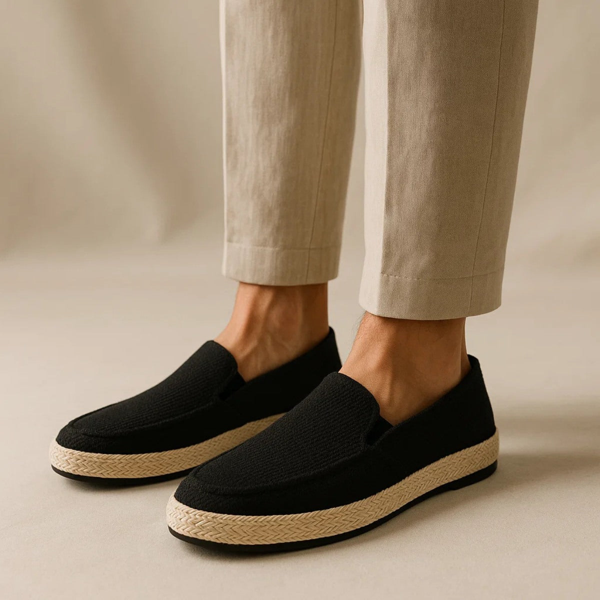 Mocassins Nattuli pour homme tissés slip-on