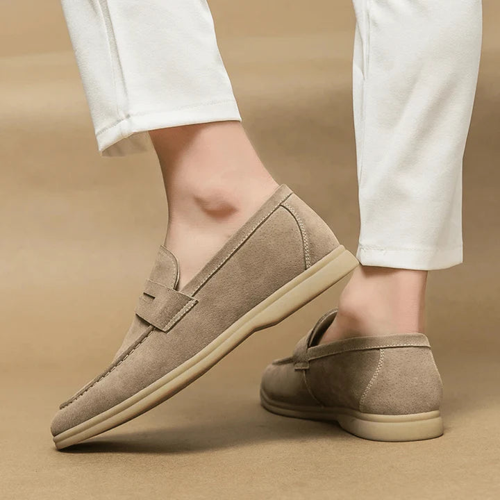 Mocassins Master pour homme en suède