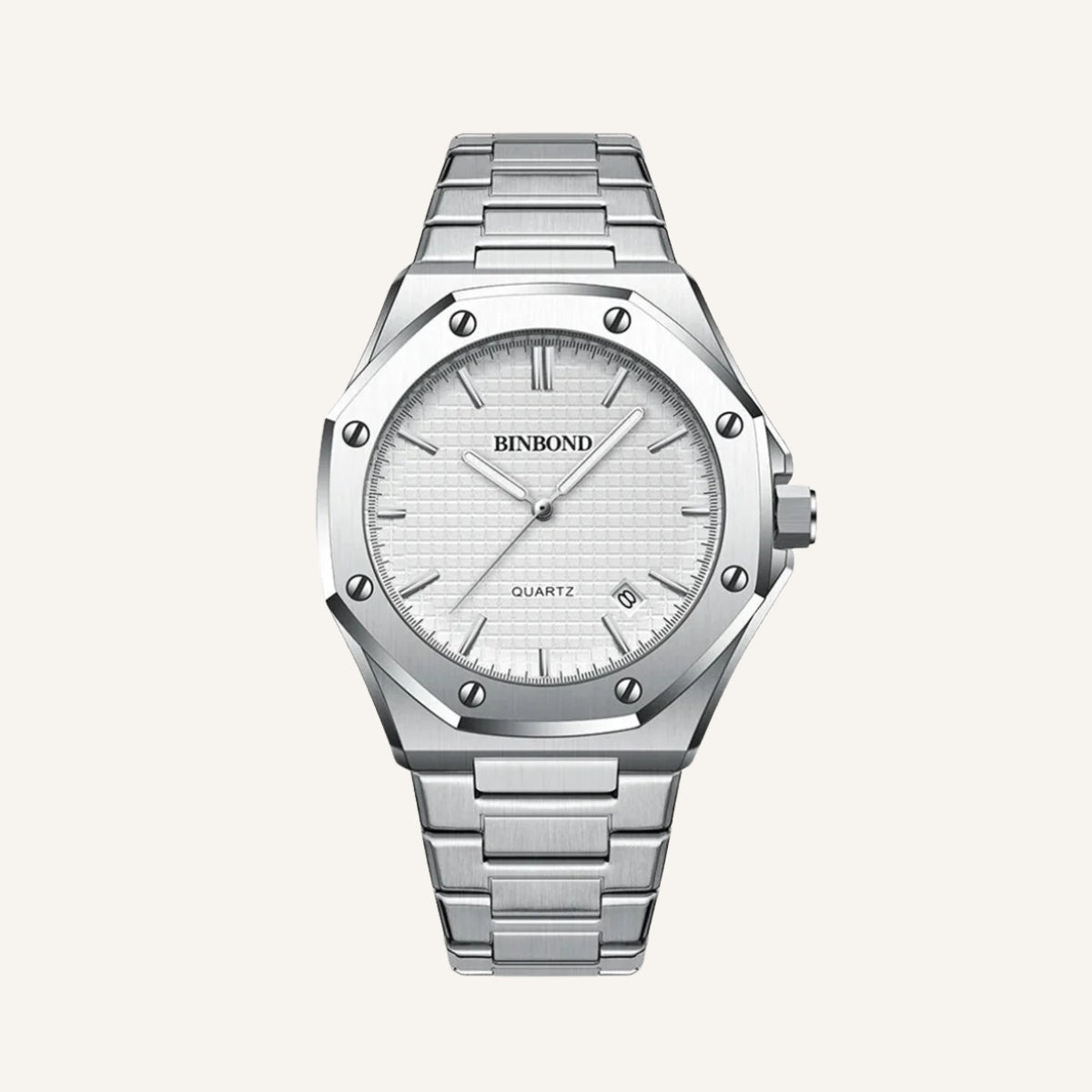 Uhr Blind Herren Silber