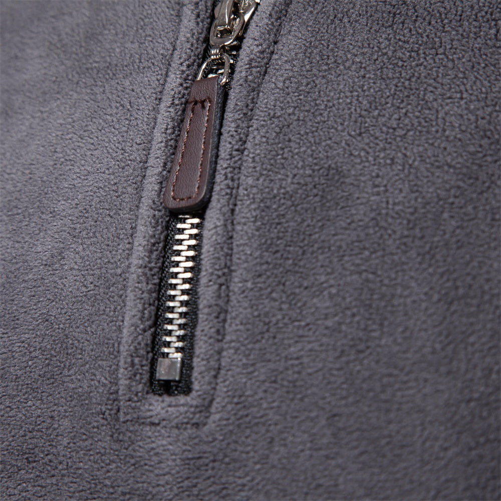 Pull Piemonte pour homme à demi-fermeture éclair
