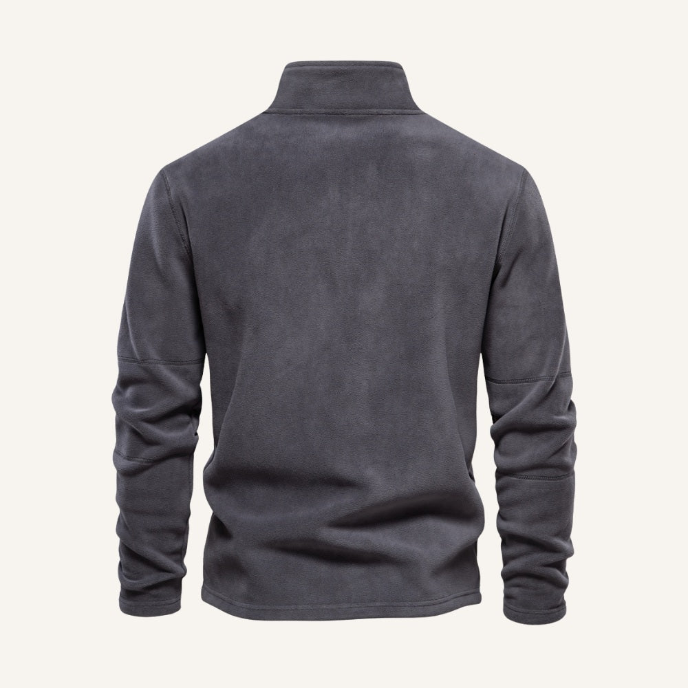 Pull Piemonte pour homme à demi-fermeture éclair
