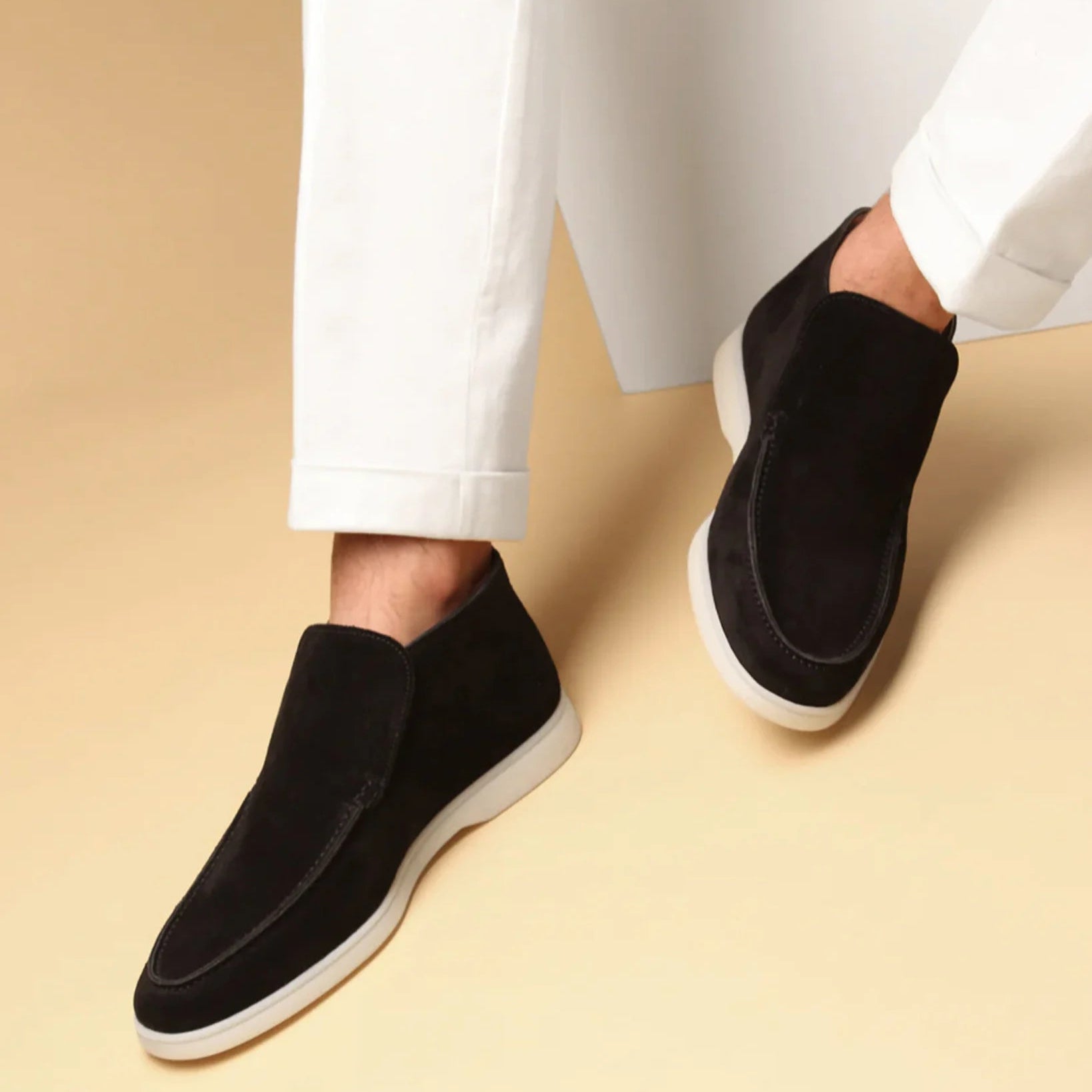 Loafers Tuccili Herren High-Top Wildleder