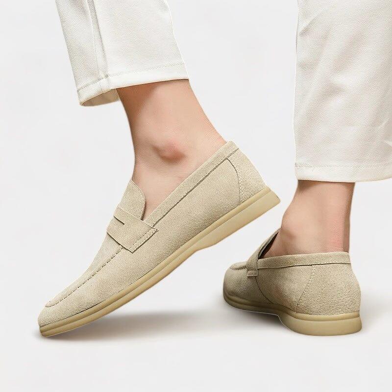 Mocassins Master pour homme en suède