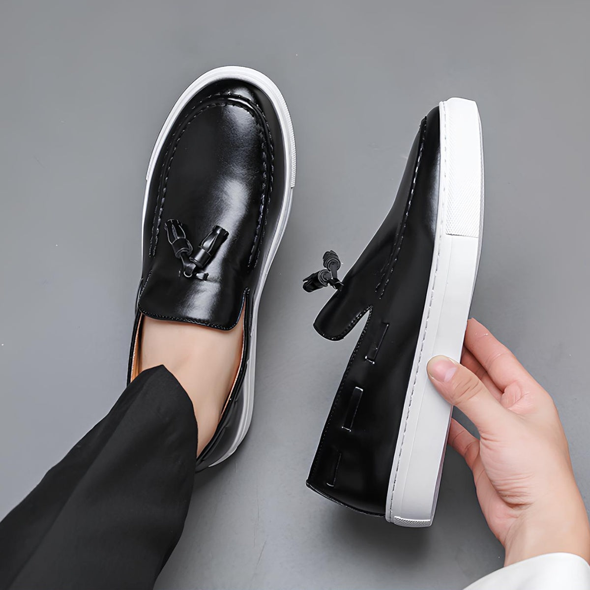 Loafers Duque Heren Leer