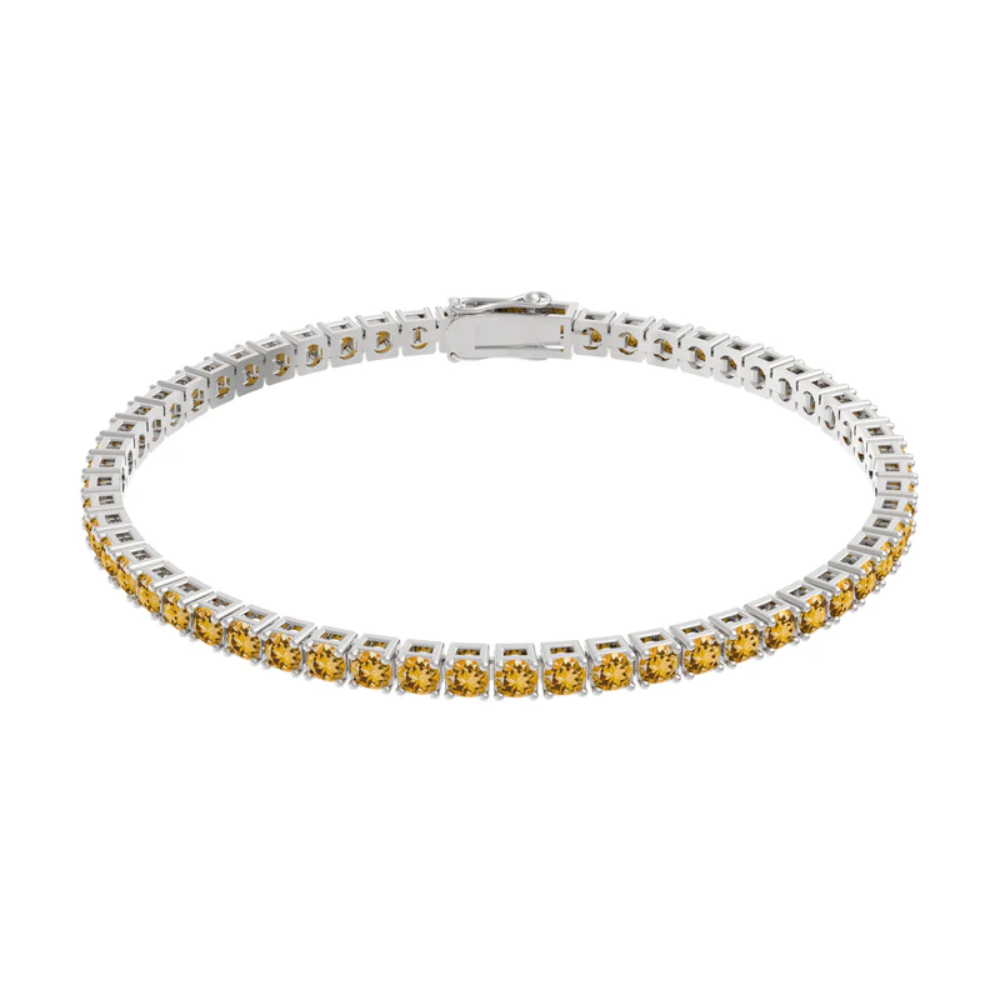 Tennis Bracelet Menton Yellow