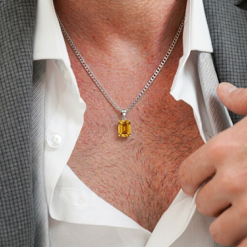 Necklace Menton Yellow