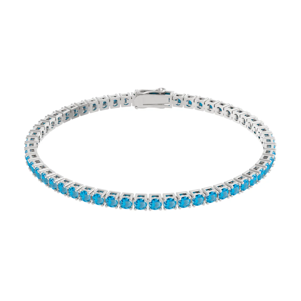 Tennis Bracelet Èze Blue