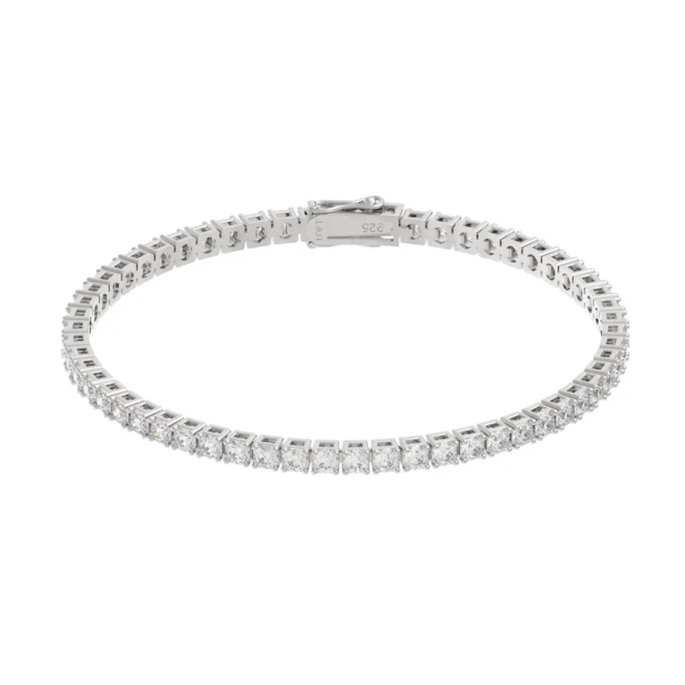 Tennis Bracelet Cannes White