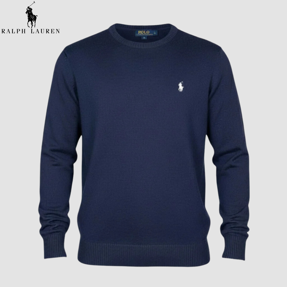 Feinstrick-Pullover mit Rundhalsausschnitt