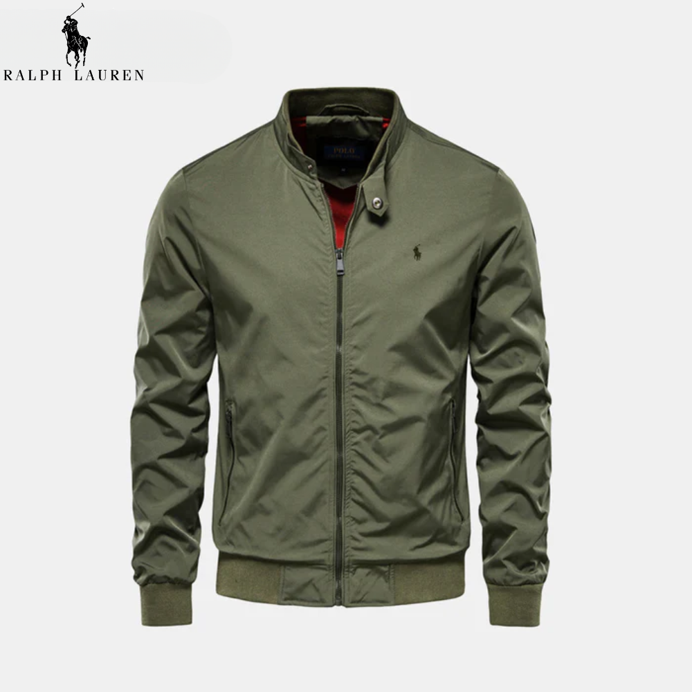 Legere Bomberjacke mit Reißverschluss