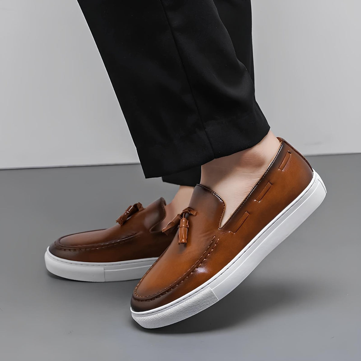 Loafers Duque Heren Leer