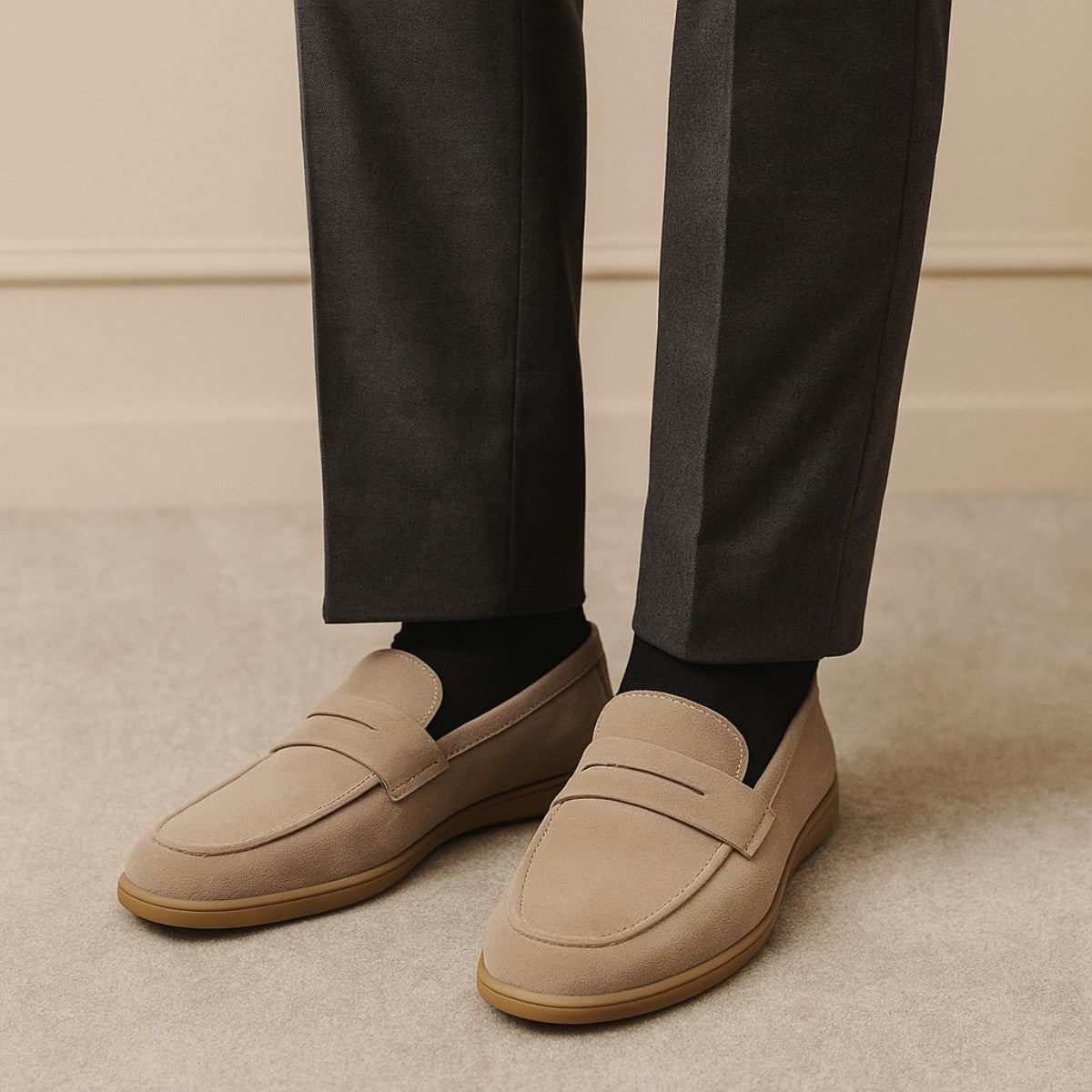 Loafers Master Herren Wildleder