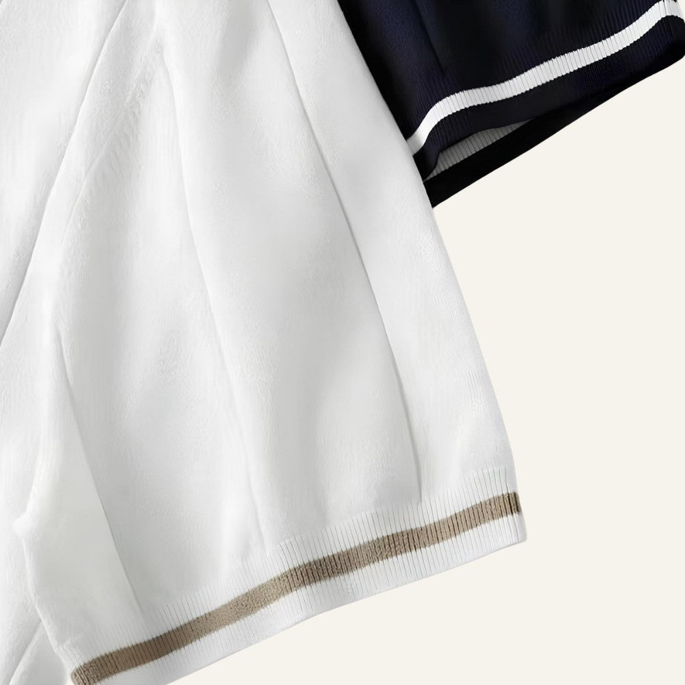 Polo Valence pour homme à demi-fermeture éclair