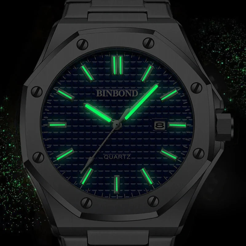 Uhr Blind Herren Silber