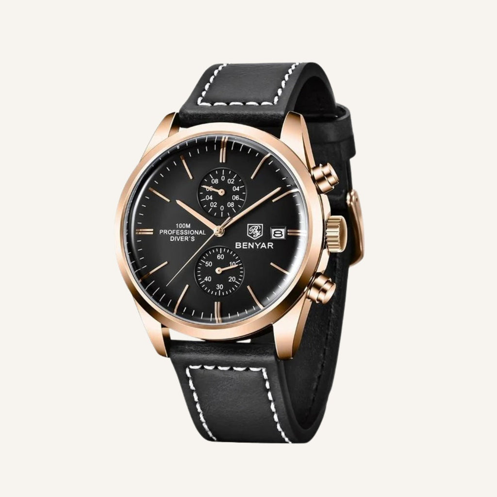 Horloge Klassiek Leer