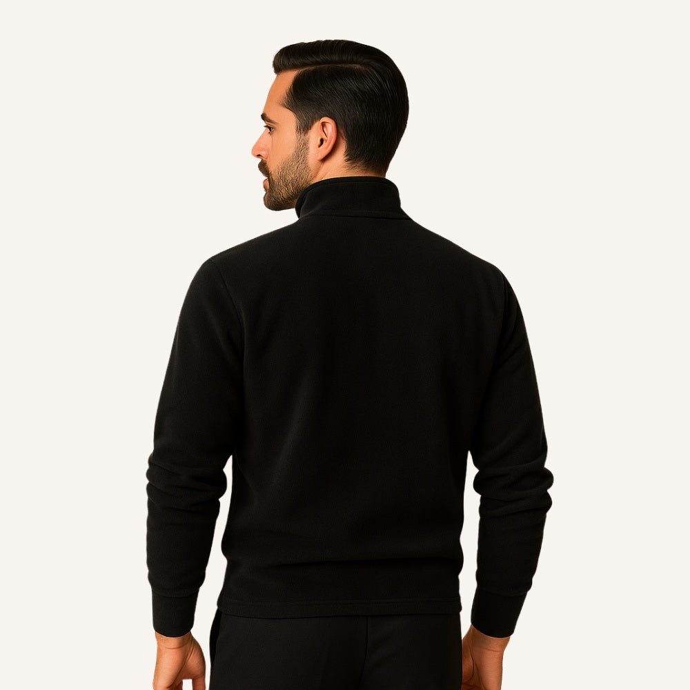 Pull Piemonte pour homme à demi-fermeture éclair