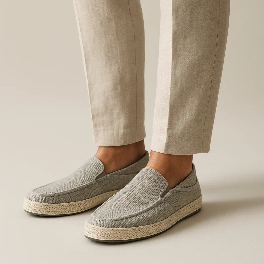 Mocassins Nattuli pour homme tissés slip-on